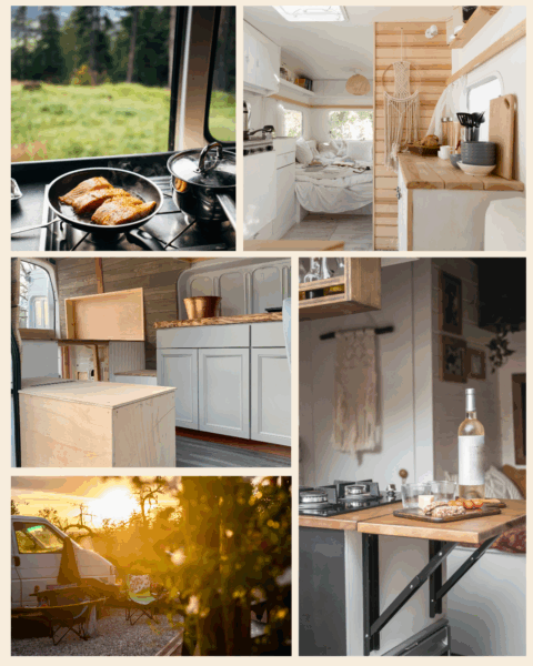 Retkipakun sisuksen suunnittelu-joka neliösentti käyttöön