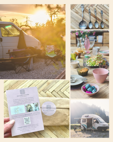 Retkipakun osakkeet ja ihanat kattaukset