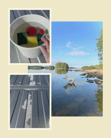 Yllätys retkipakun katolla…